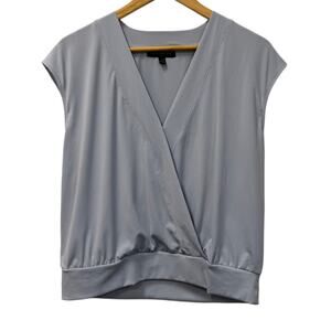 Banana Republic blue grey woman's top in medium